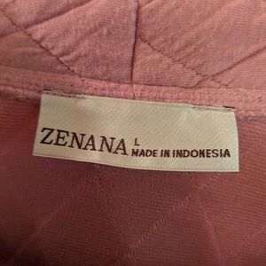 Zenana Outfitters Pink Quilted Fabric